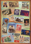 America Stamp Art 3